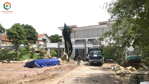 Dự án thi công nội thất biệt thự tại Gia Viễn - Ninh Bình được Nhật Quang Decor thi công trọn gói